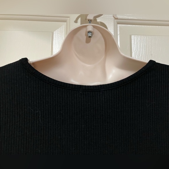 Bozzolo size medium long sleeve sexy style black dress - Picture 10 of 11